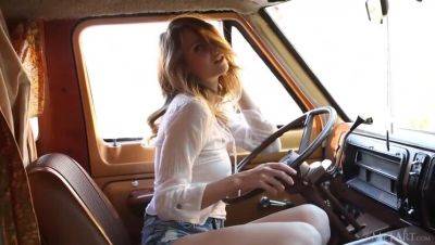 Ashley Lane in Outdoor Car Fantasy on vidgratis.com