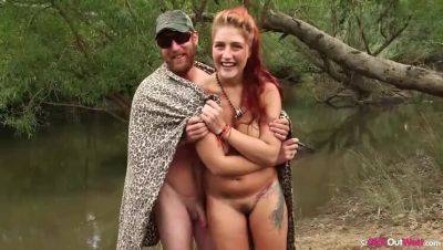 Jack and the Redhead: An Outdoor Adventure with BTS & Big Tits on vidgratis.com