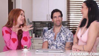 Virgins For Valentines With Madison Spears, Ken Feels And Riley Jean - Madison on vidgratis.com