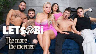 The More, the Merrier! Booty Call Turns into Bisexual Fuck Fest at LetsGoBi on vidgratis.com