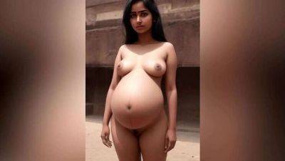 Young Pregnant Asian and Indian Lesbian MILFs with Big Tits and Sexy Curves - India on vidgratis.com