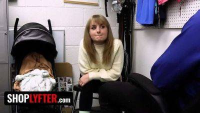 Evie Caught Shoplifting: Strip Search & Spanking Ordeal with Mike on vidgratis.com