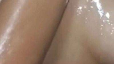 Latina Teen 18: Stunning College Girl Bathing After Anal Play. Genuine Home Video on vidgratis.com