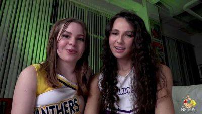 Teen Cheerleaders Liz Jordan & Adrianna Jade Caught by Lecherous Coach! - Jordan on vidgratis.com