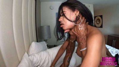 Sultry Latina Rose Exotic gets down and dirty with Brooklyn thug Trouble Xoxo on vidgratis.com