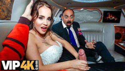 Exclusive: VIP4K – Busty MILF Jennifer Mendez, snagged by a stranger, enjoys luxury car wedding adventure on vidgratis.com
