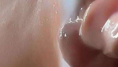 Enter her twice, unleash the cream: A close-up creampie experience. Amateur, shaved, teen delight on vidgratis.com