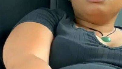 Nofacebae Almost Caught Squirting in Car - Amateur MILF Solo Fun on vidgratis.com