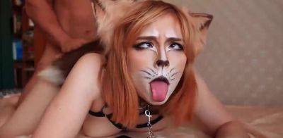 Cute Redhead Fox Deepthroat and Hard Fu on vidgratis.com