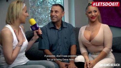 Big Boobs German Pornstar Dana Jayn Fucks Old Man Hard - Huge Tits & Wet Pussy - Germany on vidgratis.com