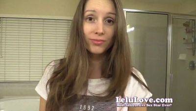 Desperate to Pee! Lelu Love Teased Until She Can't Hold It Anymore - Amateur POV Fetish on vidgratis.com